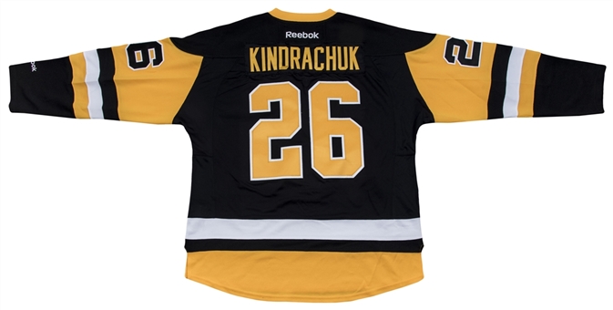 2017 Orest Kindrachuk Pittsburgh Penguins 50th Anniversary Jersey (Kindrachuk LOA)